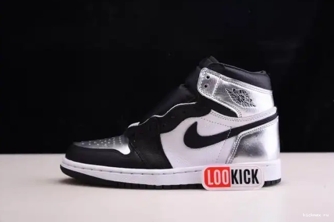 Rep Kickmax JORDAN TOE OG AIR HIGH CD0461-001 SILVER 1 WMNS 0508